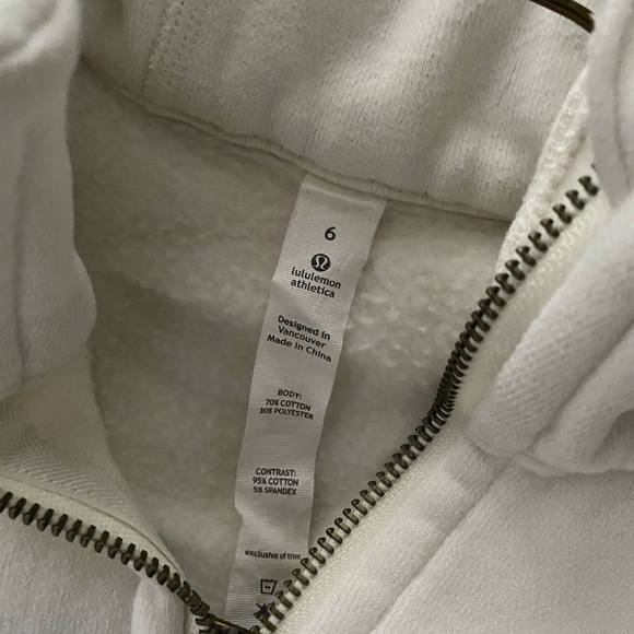 VGUC lululemon scuba size 6 - Picture 3 of 5